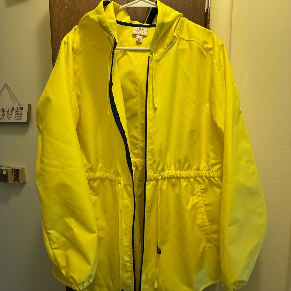 St. John's Bay Vibrant Yellow Utility Jacket